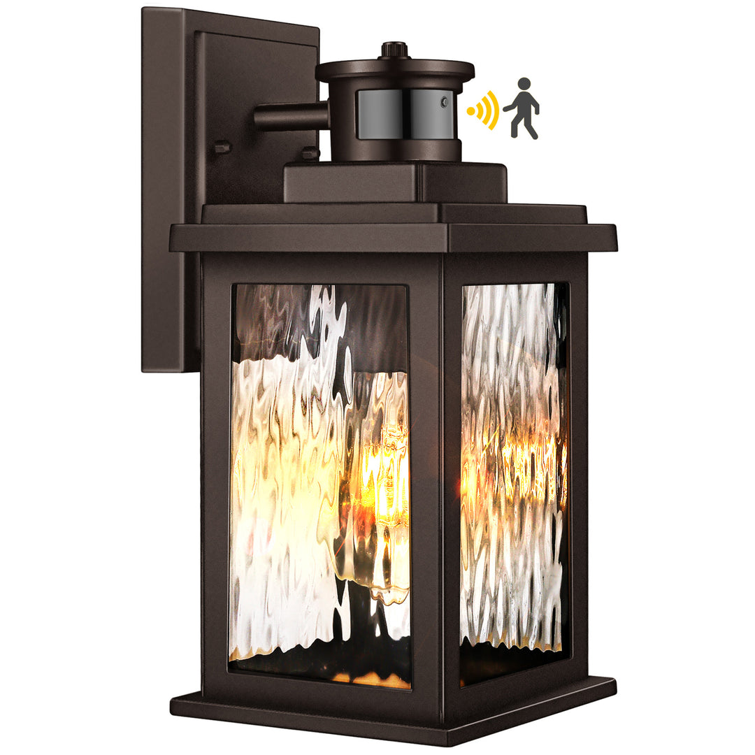 VIANIS Motion Sensor Outdoor Wall Light with Dusk-to-Dawn Sensor