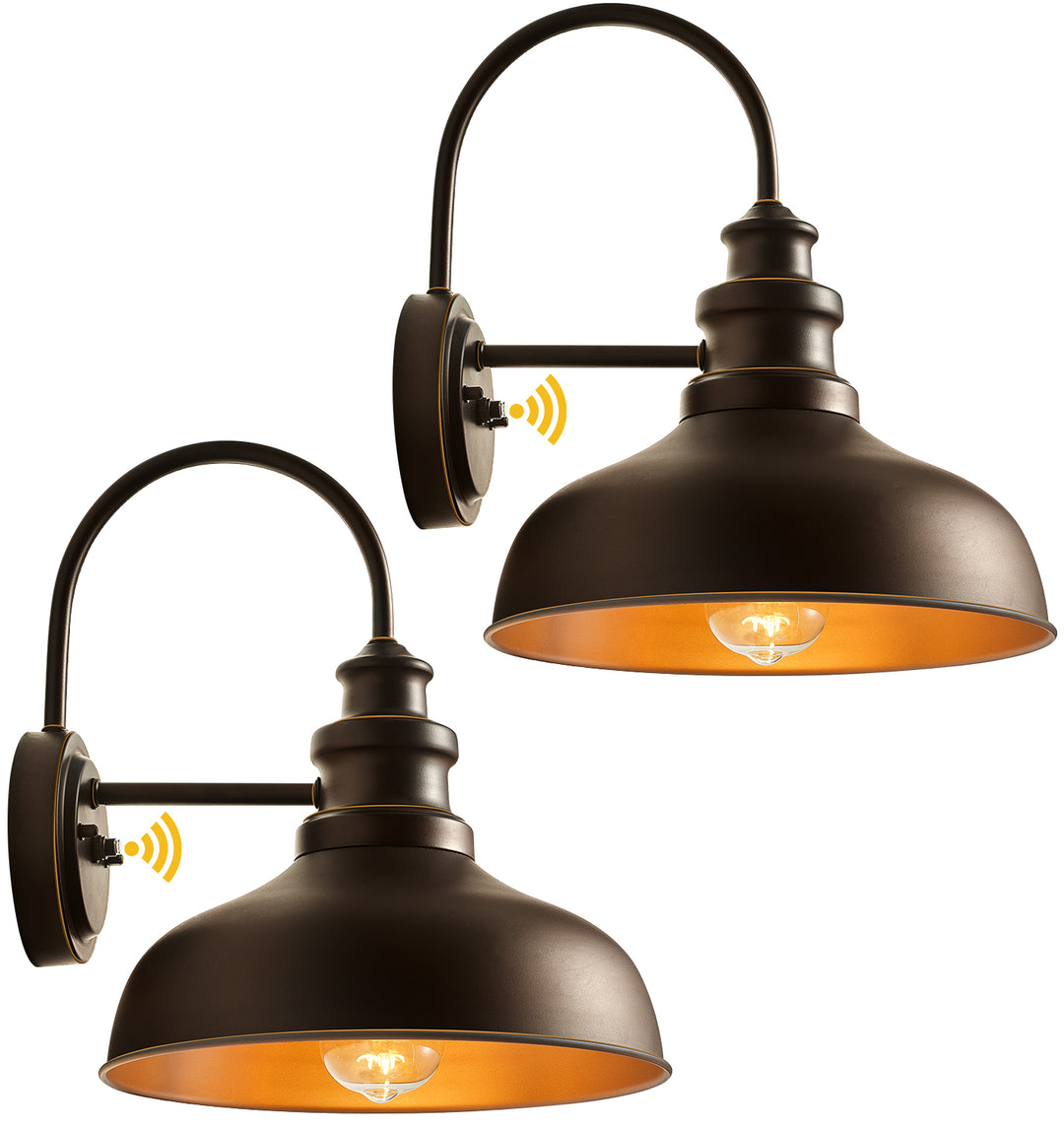 VIANIS Dusk to Dawn Outdoor Barn Lights