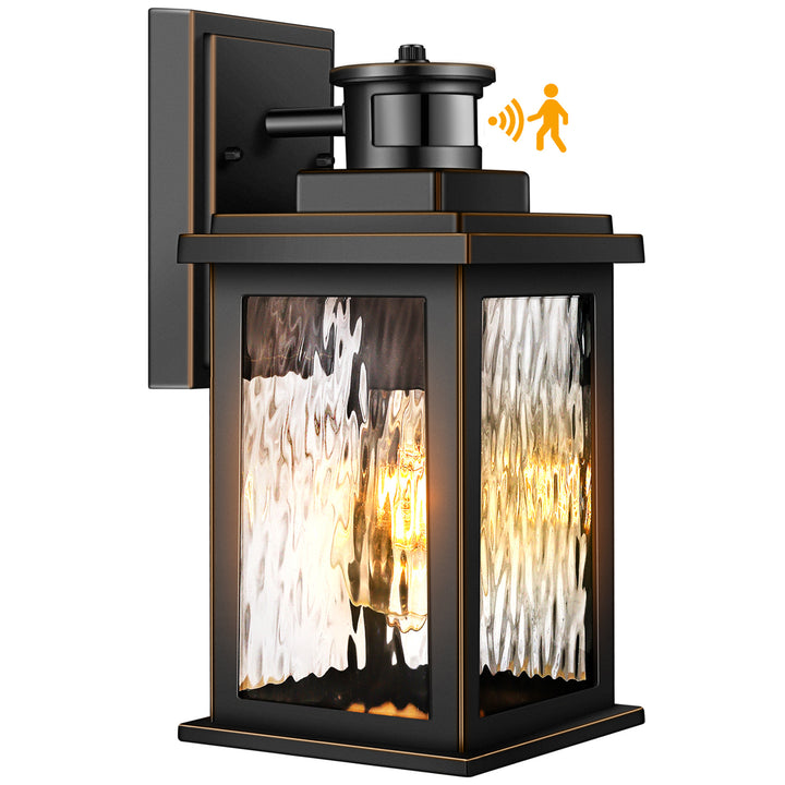 VIANIS Motion Sensor Outdoor Wall Light with Dusk-to-Dawn Sensor