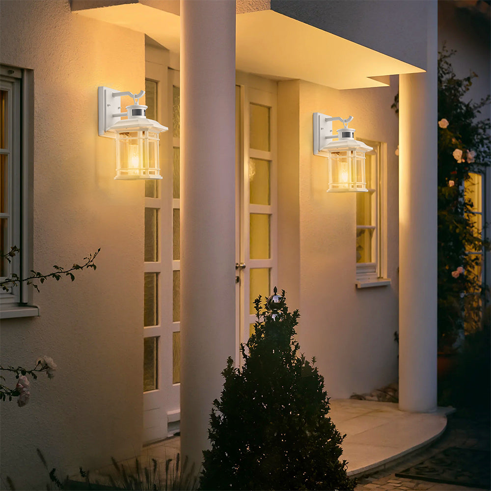 VIANIS Outdoor Wall Lantern With Motion Sensor and Dusk to Dawn