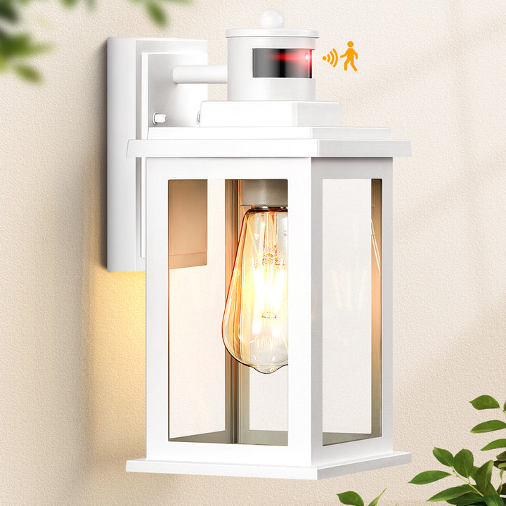 VIANIS Motion Sensor Outdoor Light Fixture for Garage, Porch, House