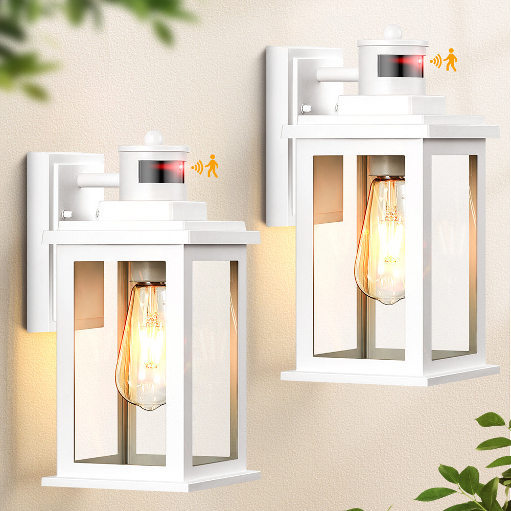 VIANIS Motion Sensor Outdoor Light Fixture for Garage, Porch, House