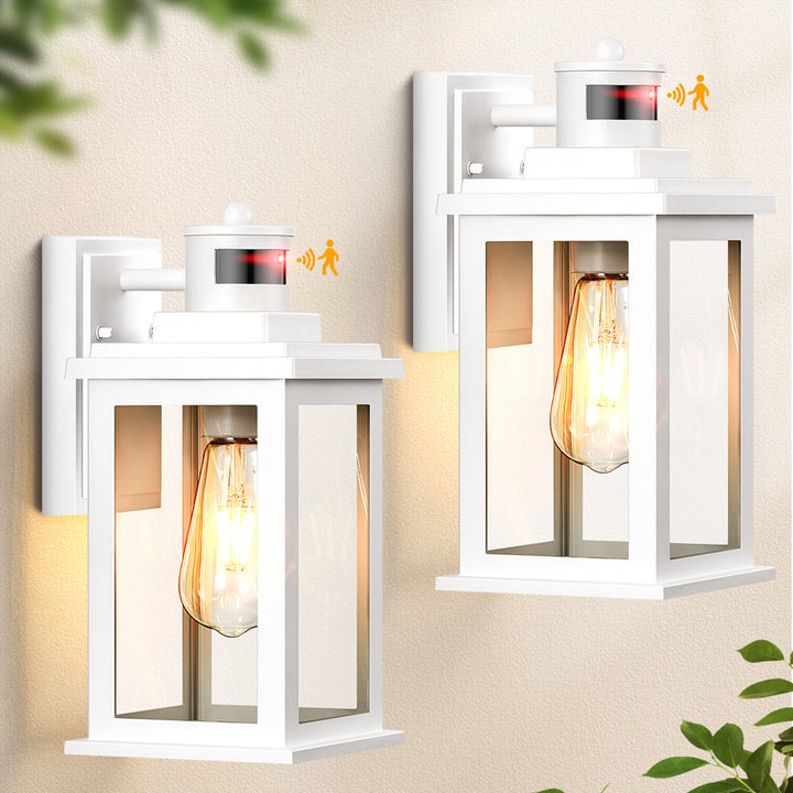 VIANIS Motion Sensor Outdoor Light Fixture for Garage, Porch, House