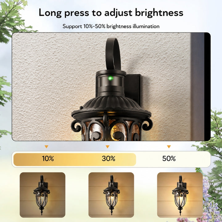 VIANIS Motion Sensor Outdoor Lights, Motion Lights for Outside Dusk to Dawn