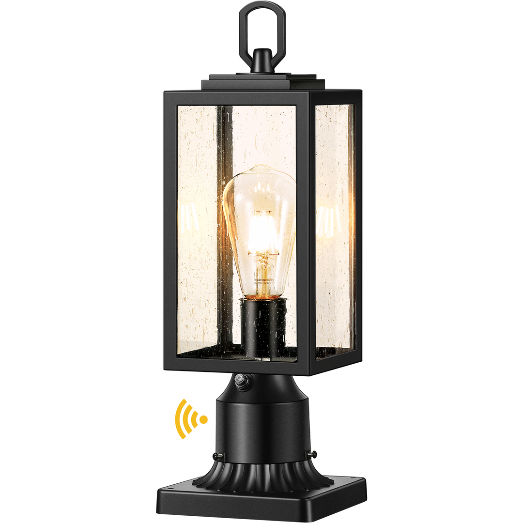 VIANIS Hardwired Outdoor Lamp Post Light Hardwired with Dusk to Dawn for Garden, Yard