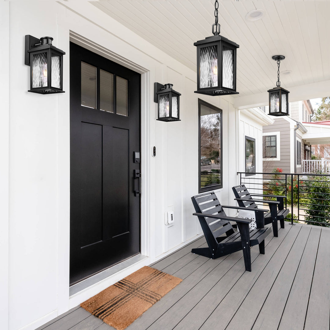 VIANIS Waterproof Outdoor Pendant Light Fixtures