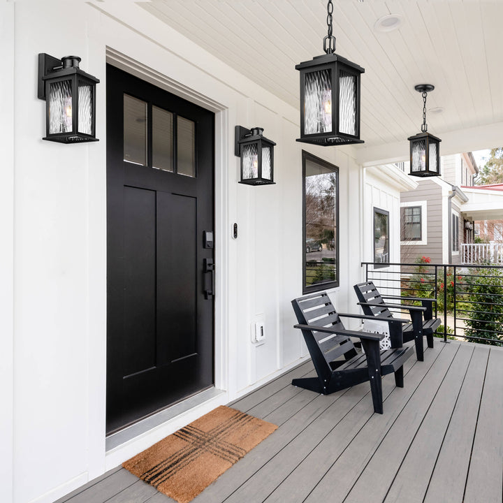 VIANIS Waterproof Outdoor Pendant Light Fixtures
