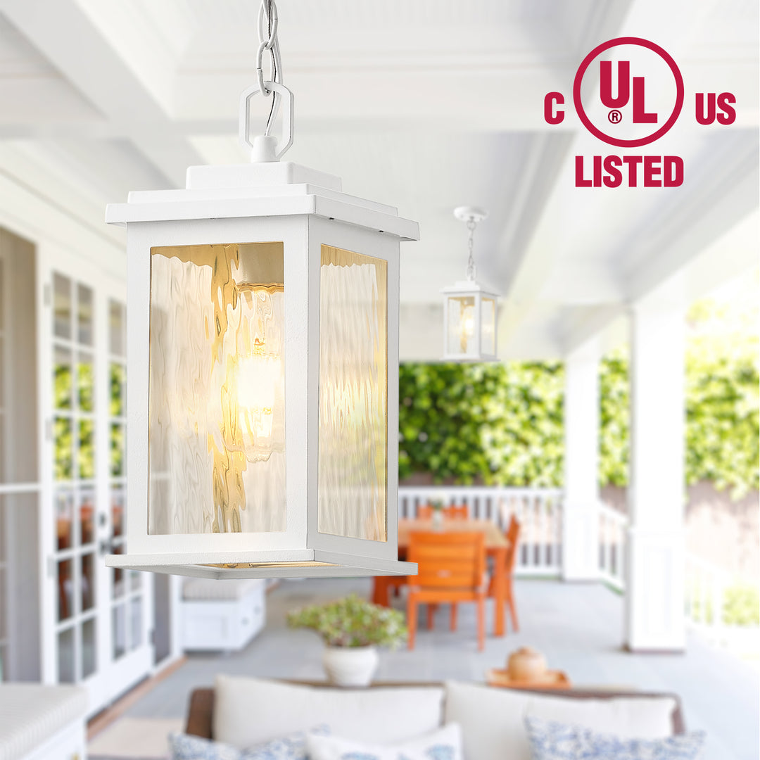 VIANIS Waterproof Outdoor Pendant Light Fixtures