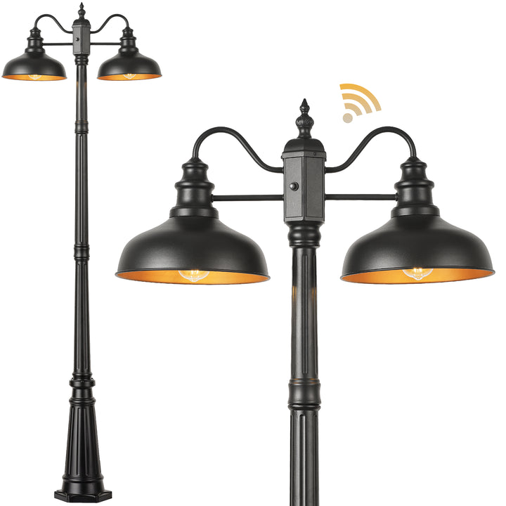 VIANIS Dusk to Dawn Ooutdoor Light Post Lamp